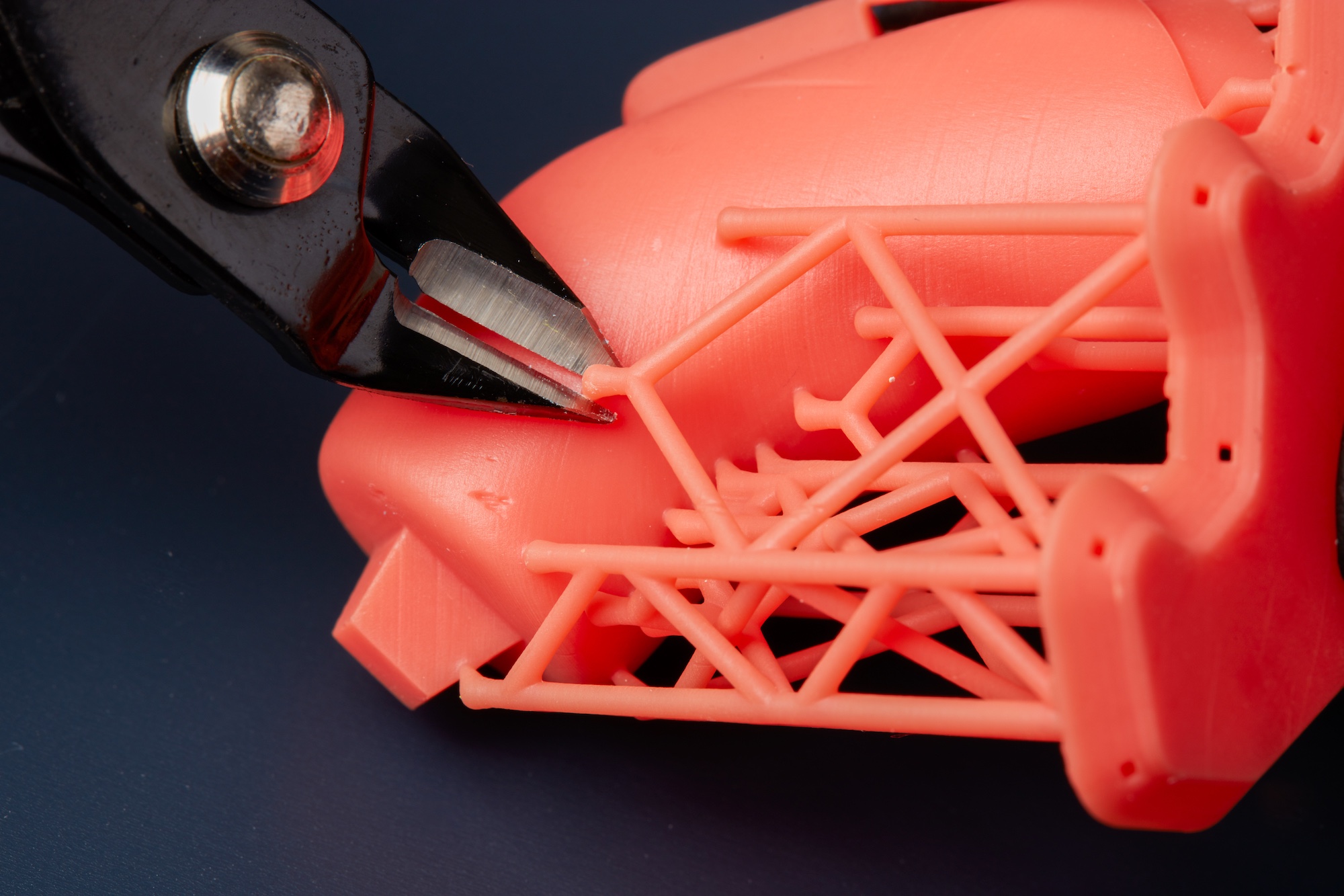 Advanced support removal techniques